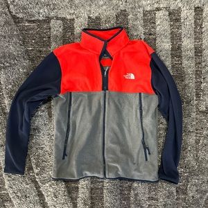 Mens The North Face zip fleece